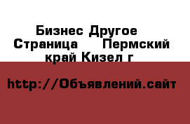 Бизнес Другое - Страница 2 . Пермский край,Кизел г.